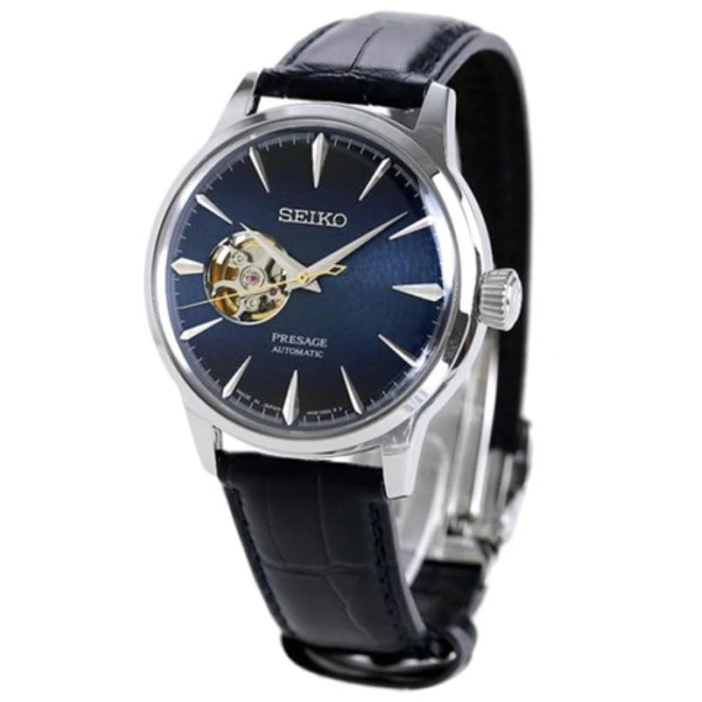 seiko open heart automatic watch