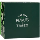 Timex Standard x Peanuts Feat Peanut Take Care Unisex Leather Strap Watch TW2V32800 - Watch it! Pte Ltd
