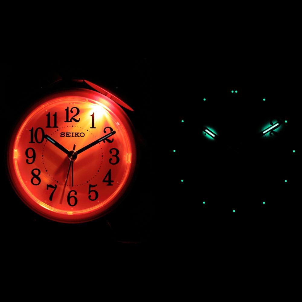 SEIKO Bell & LumiBrite® Alarm Clock QHK035R – Watch it! Pte Ltd