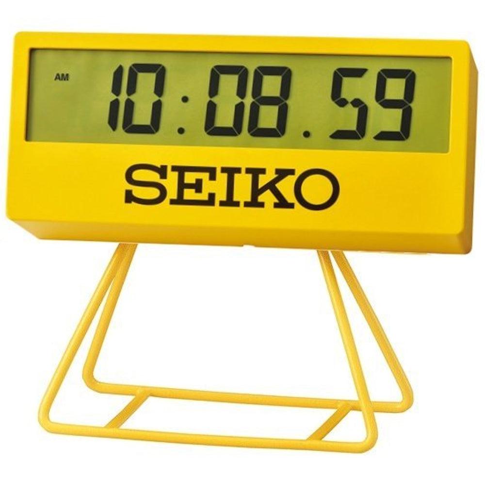 SEIKO Yellow Sports Style Clock QHL073Y – Watch it! Pte Ltd