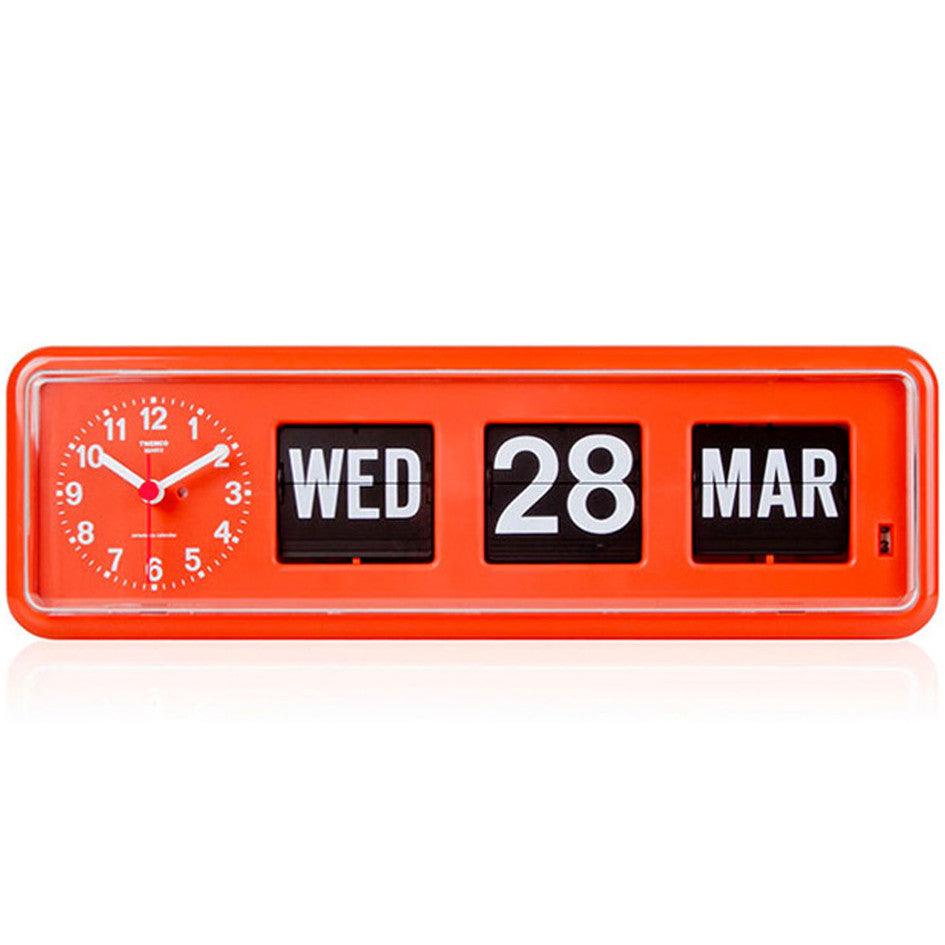Twemco BQ-38 Flip Clock Orange – Watch it! Pte Ltd
