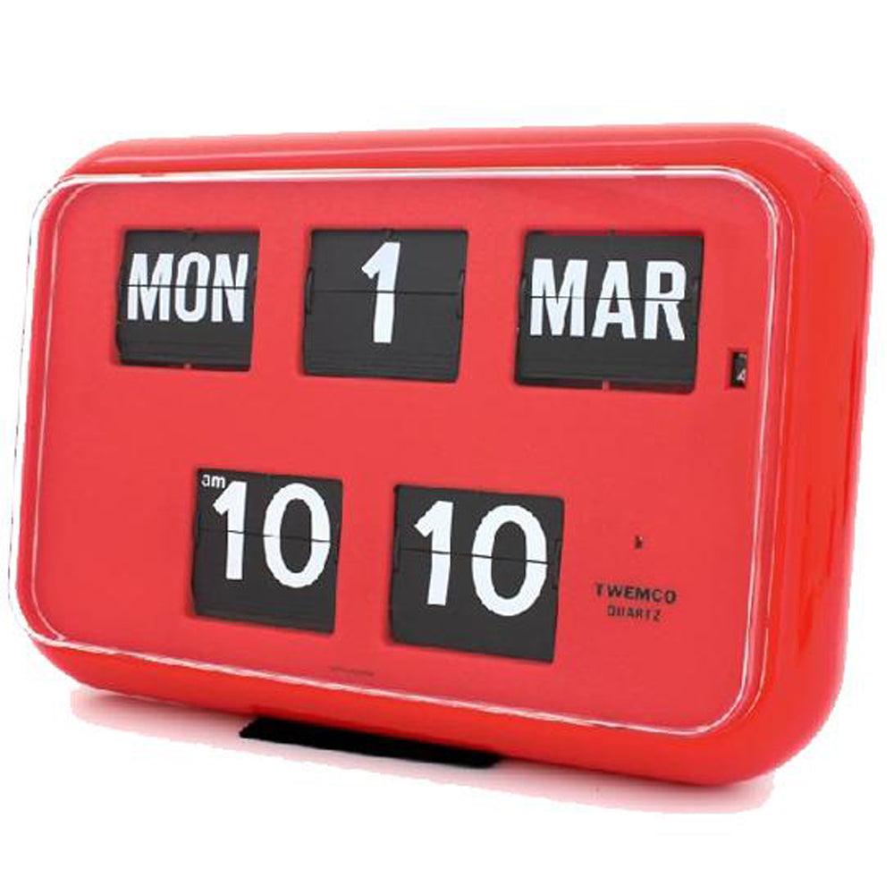 Twemco QD-35 Flip Clock Red – Watch it! Pte Ltd
