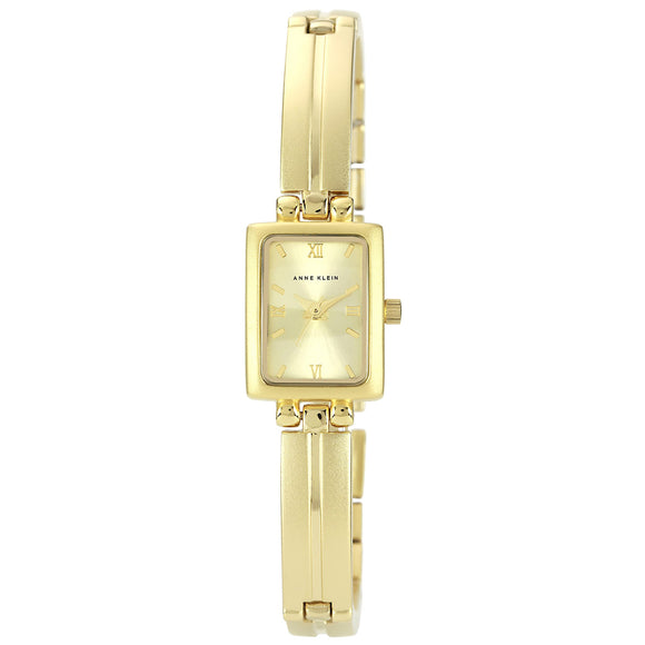 Anne Klein Rectangular Ladies Watch 10/5404CHGB