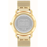 Coach Elliot Gold Mesh Bracelet Ladies Watch 14504208
