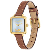 Coach Cass Brown Saddle Leather Strap Ladies Watch 14504231
