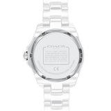 Coach Preston White Ceramic Bracelet Ladies Watch 14503462