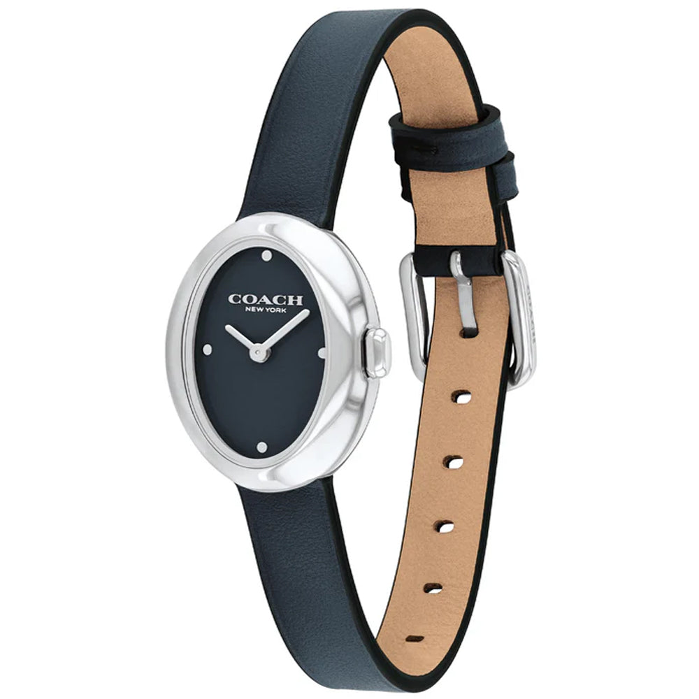 Coach Sammy Navy Leather Strap Ladies Watch 14504424 – Watch