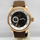 Elysee Automatic Black Leather/Brown Silicone Men Watch 28421 - Watch it! Pte Ltd