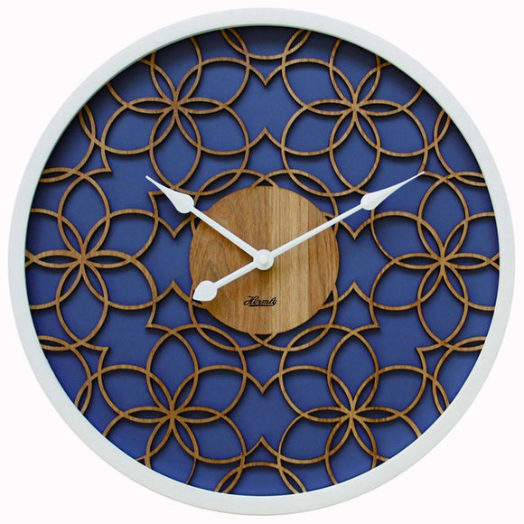 Hermle 3D Open Face Wooden Decorative Wall Clock 30103-002100 - Watch it! Pte Ltd