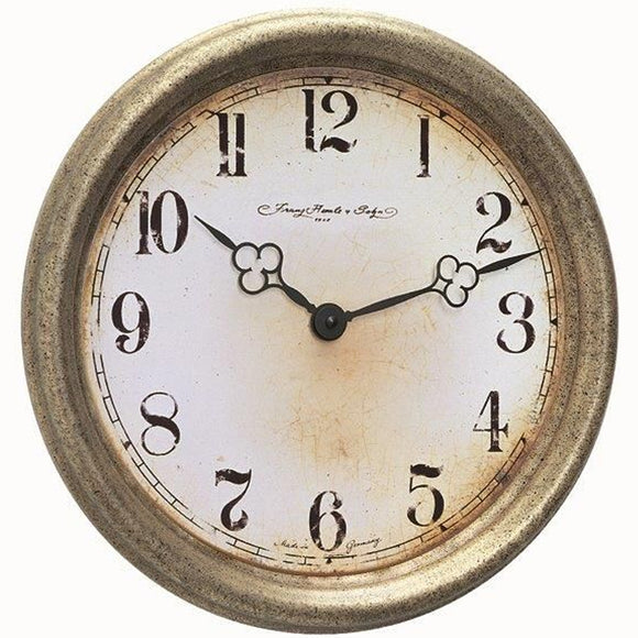Hermle Open Face Brass Wall Clock 30756-002100