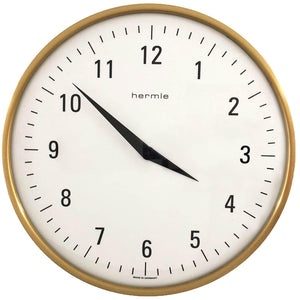Hermle Gold Tone Wall Clock 30917-002100