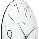 NEXTIME Basic Dome Classic Wall Clock 3157WI