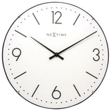 NEXTIME Basic Dome Classic Wall Clock 3157WI