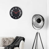 NEXTIME DUOMO 50 Large Domed Glass Wall Clock 3298ZW