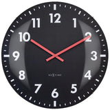 NEXTIME DUOMO 50 Large Domed Glass Wall Clock 3298ZW