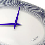 NEXTIME DEEP 50 Large Domed Glass Wall Clock 3315BL