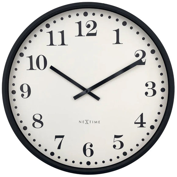 NEXTIME Dickens Large Classic Wall Clock 3319WI