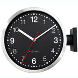 NEXTIME Double small double sided Wall Clock 3334AR