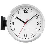 NEXTIME Double small double sided Wall Clock 3334AR