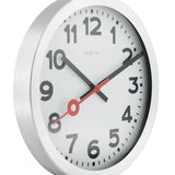 NEXTIME STATION Aluminum Wall Clock 3999AR - Watch it! Pte Ltd