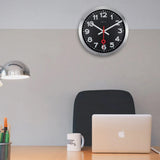 NEXTIME STATION Aluminum Wall Clock 3999ARZW
