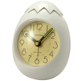 Rhythm Egg Design Alarm Clock 4RE886WT03 - Watch it! Pte Ltd
