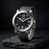 Elysee Daphnis Mechanical Leather/Mesh Men Watch 71001 - Watch it! Pte Ltd