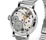 Elysee Danaos Mechanical Vintage Style Strap Men Watch 71006 - Watch it! Pte Ltd