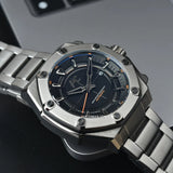 Alexandre Christie Gunmetal Mens Watch 9601MABEPBA - Watch it! Pte Ltd