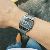 Casio Vintage Digital Mesh Strap Watch A700WM-7ADF - Watch it! Pte Ltd