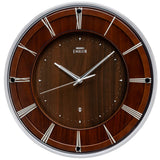 Seiko Emblem Wooden Wall Clock AHS558 - Watch it! Pte Ltd