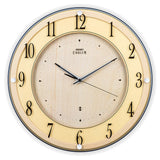 Seiko Emblem Wooden Wall Clock AHS558 - Watch it! Pte Ltd