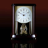 Seiko Emblem Alter Wood Mantel Clock AHW566B