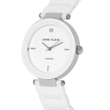 Anne Klein White Ceramic Bracelet Ladies Watch AK/1019WTWT - Watch it! Pte Ltd