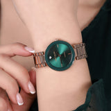 Anne Klein Diamond Dial Bracelet Watch AK/1362GNRG