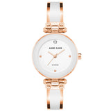 Anne Klein Genuine Diamond Dial Bangle Ladies Watch AK-1980WTRG