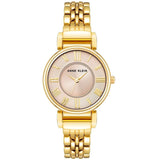 Anne Klein Blush Pink Dial Gold Tone Ladies Watch AK/2158BHGB
