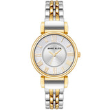 Anne Klein Silver Dial Two Tone Bracelet Ladies Watch AK/2159SVTT