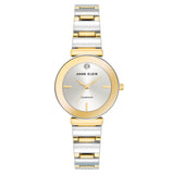 Anne Klein Diamond Dial Bracelet Watch AK/2435SVTT