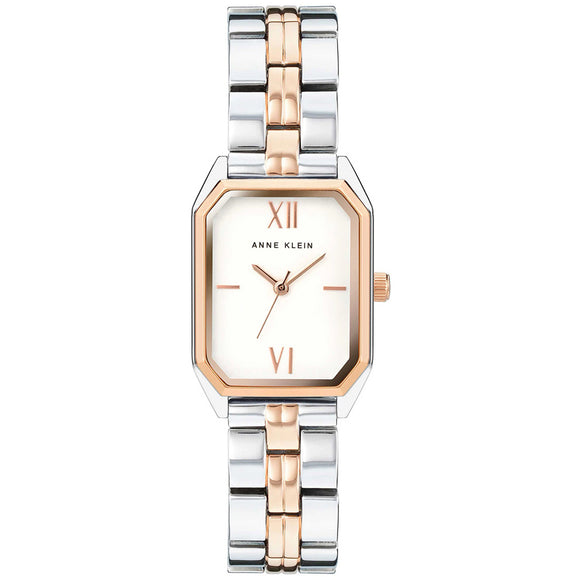 Anne Klein Octagon Two-tone Ladies Watch AK/3775SVRT