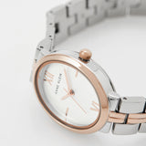 Anne Klein Oval Shape Two-tone Ladies Watch AK/5021SVRT