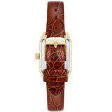 Anne Klein Octagon Ladies Leather Watch AK/5396BMBN