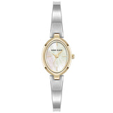 Anne Klein Two-Tone Oval Shape Ladies Watch AK/5427MPTT