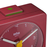 Braun Classic Travel Analogue Alarm Clock BC02