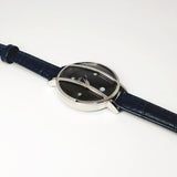 Misaki BERMUDA Ladies Pearl Black Dial Watch