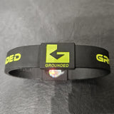 Grounded Energetic Wristband (Black/Lime)