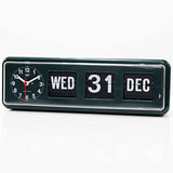 Twemco BQ-38 Flip Clock Green - Watch it! Pte Ltd