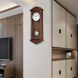 Rhythm Wooden Pendulum Wall Clock CMJ590NR06 - Watch it! Pte Ltd