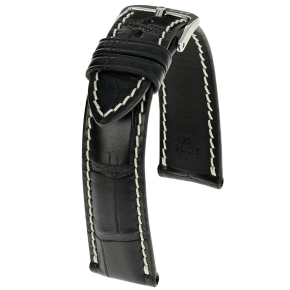 RIOS CONNOISSEUR Genuine Alligator Leather Watch Straps