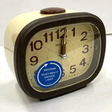 Rhythm Bell Alarm Super Silent Alarm Clock CRA849BR06